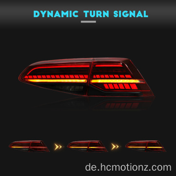 HcMotionz 2013-2020 Volkwagen MK7 LED-Rücklichter